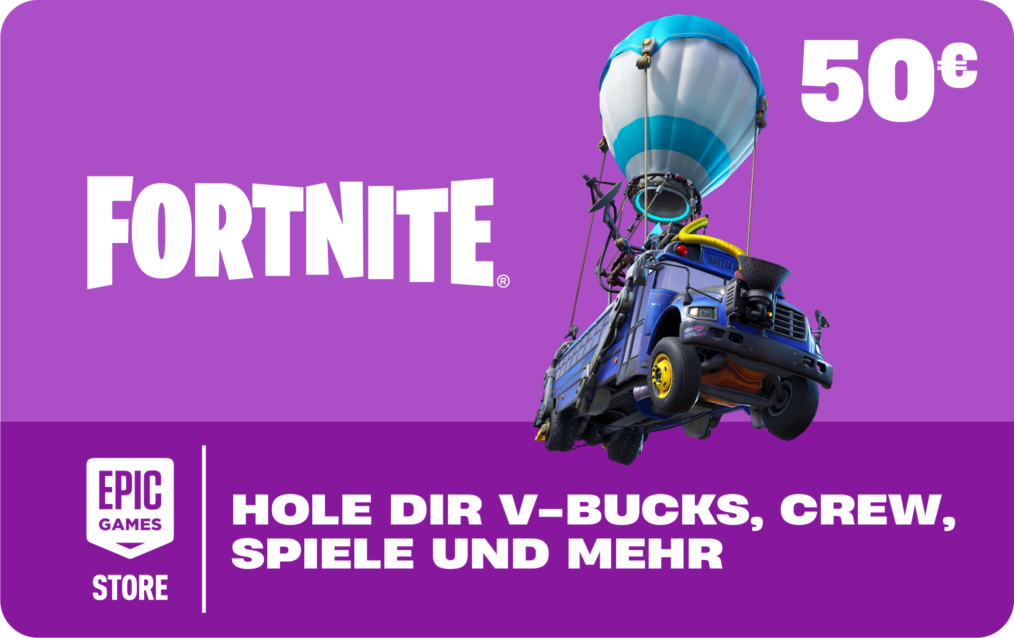 Epic Fortnite 50 EUR